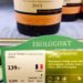 Etikett på Systembolaget för vita vinet Saint Véran från Frankrike